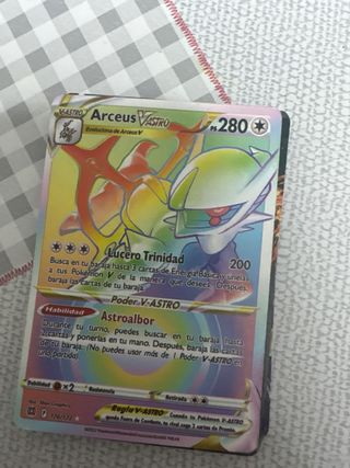 Carta Pokémon Arceus V ASTRO 176/172