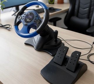 Volante Trans Wheel PS2/PS3Fat/Pc