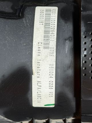 Cuadro Instrumentos Alfa Romeo GT 2004