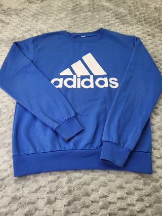 Sudadera Adidas Azul Talla S