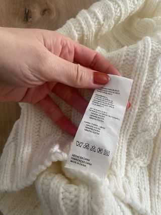 Conjunto de gorra y braga de punto