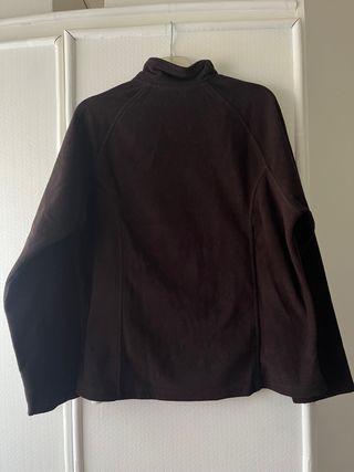 Forro polar mujer marrón