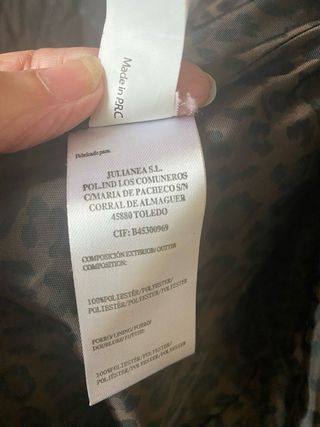 Chaqueta acolchada mujer