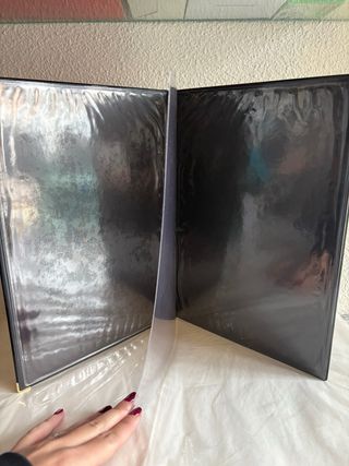 Cartas para menú de restaurante