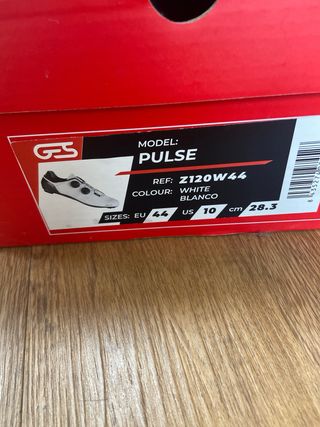 Zapatillas Ciclismo GES Pulse Blancas talla 4 ROAD
