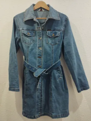 Chaqueta vaquera larga Talla L