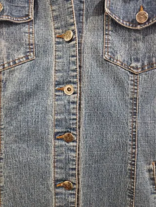 Chaqueta vaquera larga Talla L