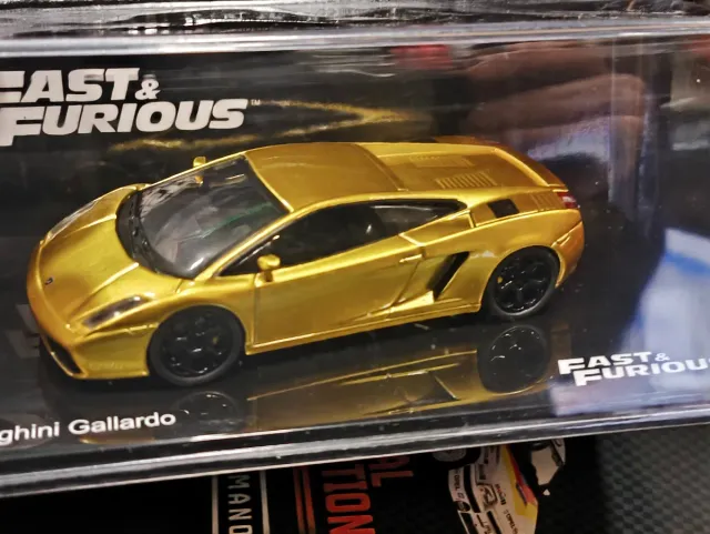 Réplica Lamborghini Gallardo Fast & Furious Dorado 1/43