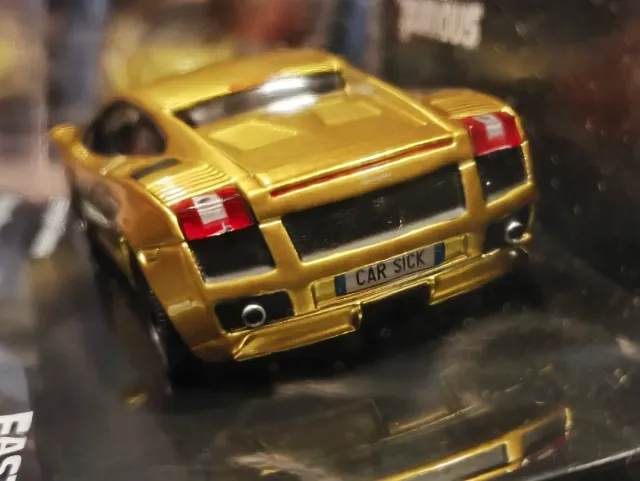 Réplica Lamborghini Gallardo Fast & Furious Dorado 1/43