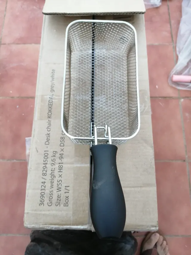 Cesta para freidora eléctrica