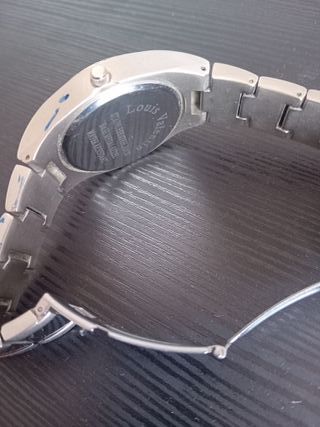 Reloj Louis Valentin Pulsera Plata y Azul