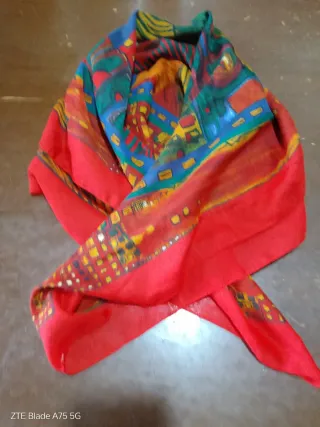 Foulard donna vintage fantasia