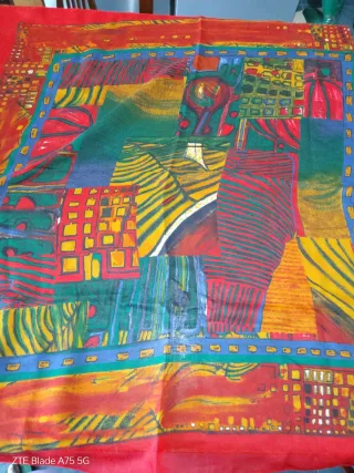 Foulard donna vintage fantasia