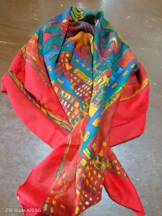 Foulard donna vintage fantasia