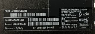 Carcasa COMPLETA HP EliteBook 840 G2