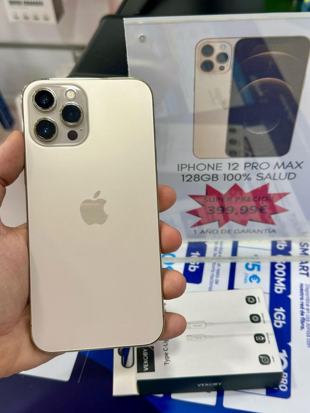 IPHONE 12 PRO MAX 128GB 100% SALUD