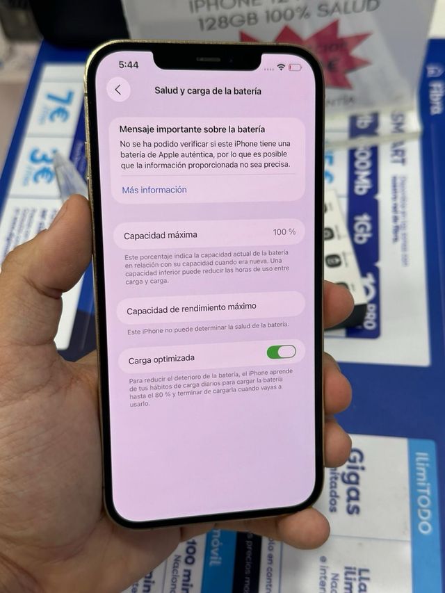 IPHONE 12 PRO MAX 128GB 100% SALUD