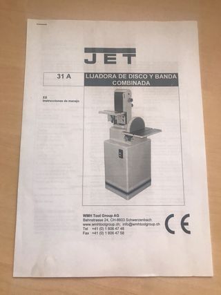 LIJADORA DE BANDA Y DISCO PROFESIONAL