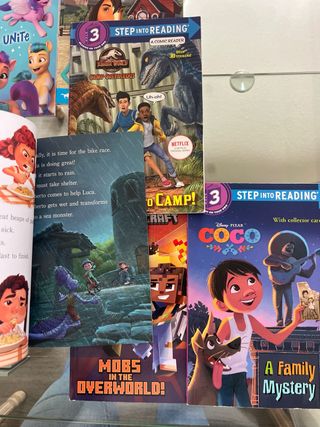 10 libros Disney por niveles en inglés