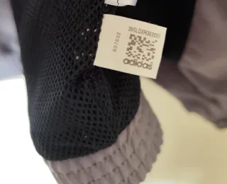 Chaqueta Adidas Vintage Gris y Negra