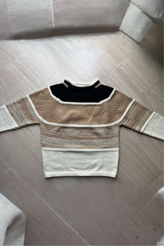Knit Sweater Vintage 90s/00s - Beige Cream