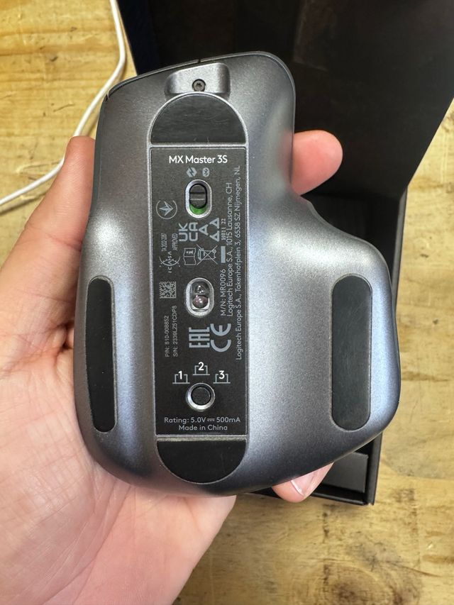 Logitech MX Master 3S Ratón Inalámbrico