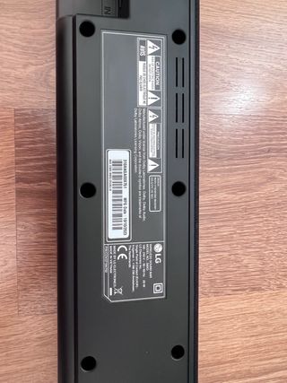 Barra de Sonido LG S60Q con Subwoofer