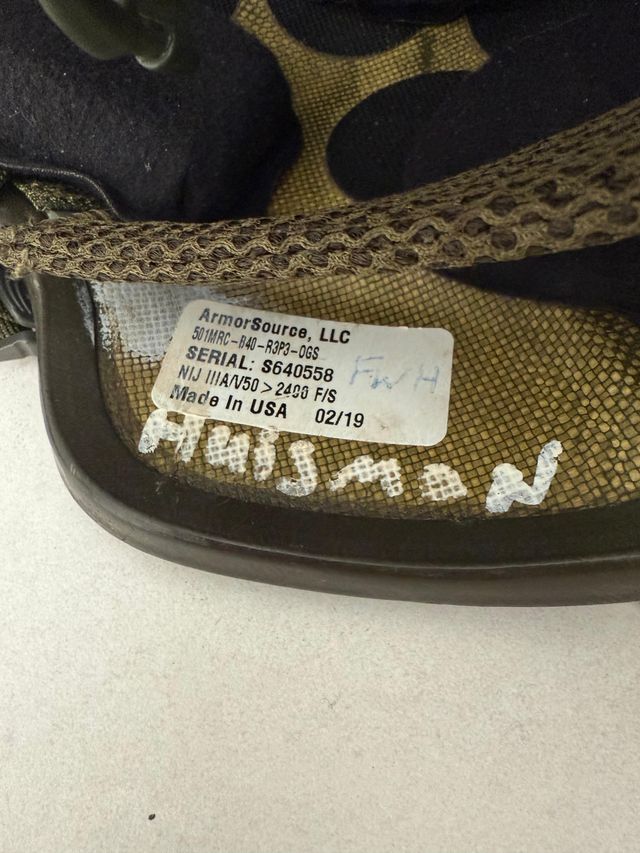 Casco Militar de Kevlar ACH Nivel IIIA