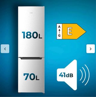 Nevera Cecotec 180cm Alto