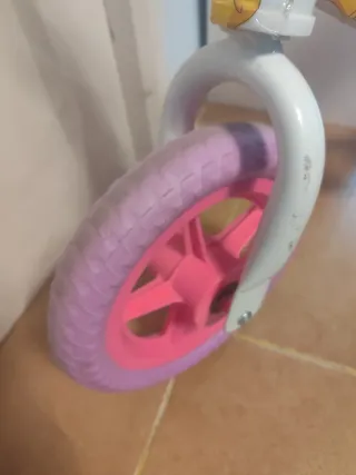 Bicicleta infantil sin pedales