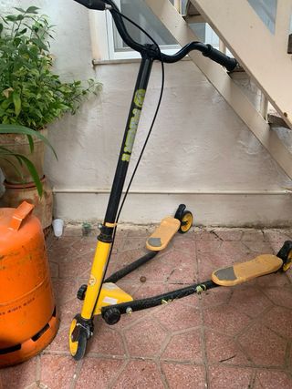 Patín 3 Ruedas Amarillo