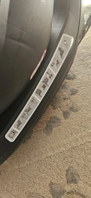 Silla coche giratoria 360° hasta 30kg