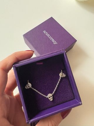 Pulsera Calaveras Aristocrazy Plata