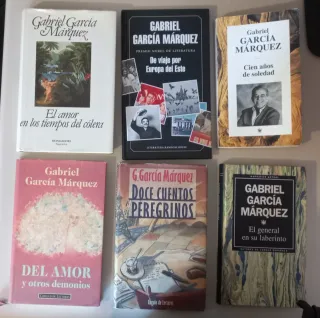 Gabriel García Marquez. Diversos libros.
