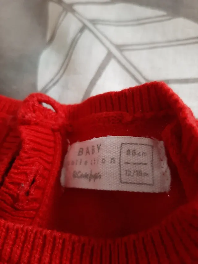 Jersey Navideño Papá Noel 12-18 meses