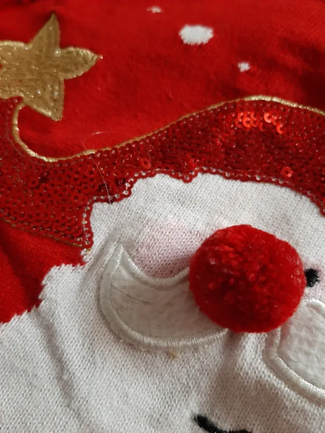 Jersey Navideño Papá Noel 12-18 meses