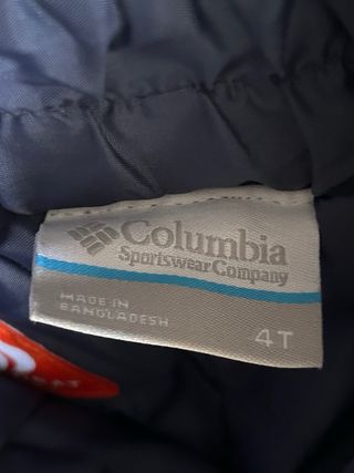 Mono de nieve Columbia infantil