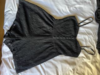 Mono corto encaje negro