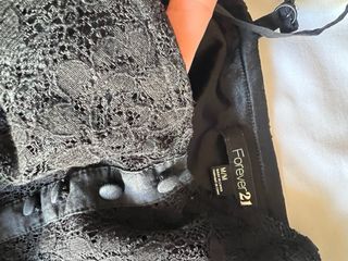 Mono corto encaje negro