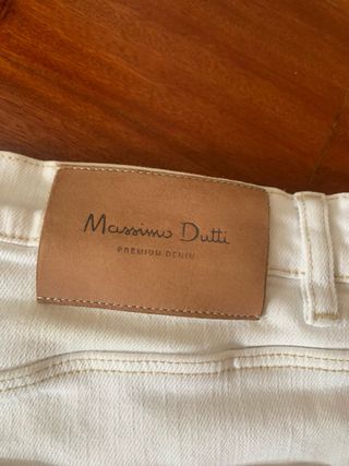Pantalón vaquero crudo Massimo Dutti