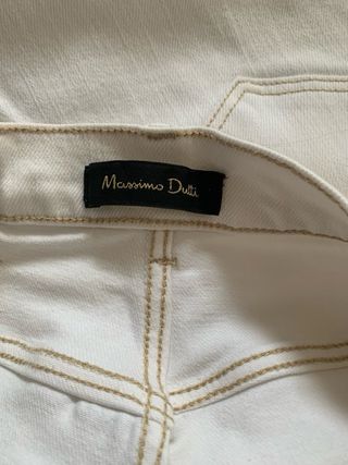 Pantalón vaquero crudo Massimo Dutti