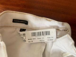 Pantalón vaquero crudo Massimo Dutti