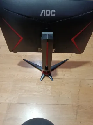 Monitor AOC Negro y Rojo