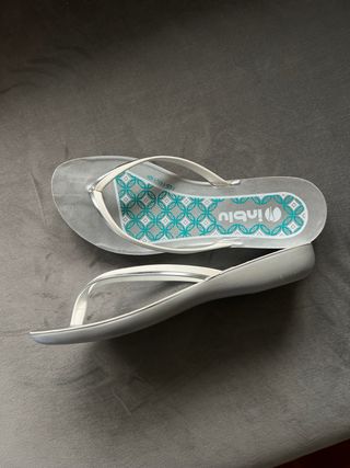 Infradito Inblu Argento e Turchese