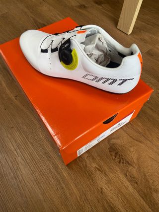 Zapatillas DMT KR4 Ciclismo Blanco Talla 45