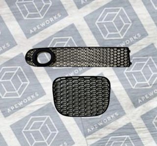 Rejillas antiniebla y central inferior