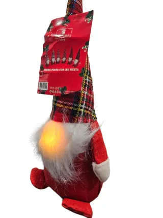 Gnomo Natale Suprema con LED