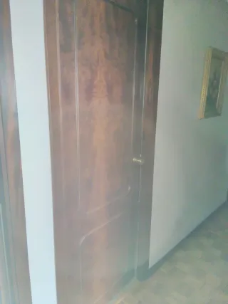 Puerta de madera con cristal 5 puertas
