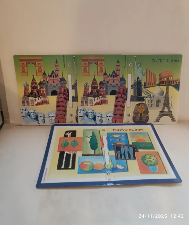 Portafoto con disegno astratto