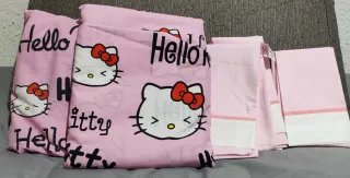 Conjunto de sábanas Hello Kitty